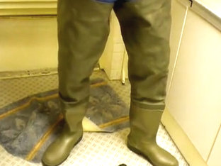 nlboots - green waders (request)